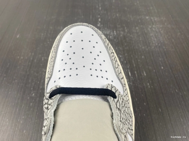 Cheap MAX White Jordan 1 High OG DZ5485-052 Air Cement 0711